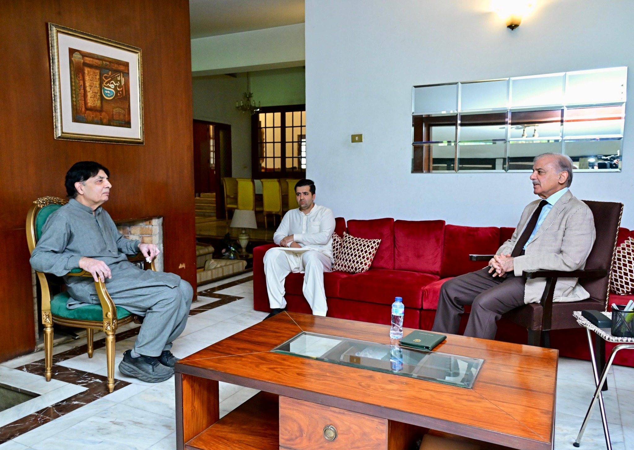 PM Shehbaz visits Ch Nisar's residence, invites him to rejoin PML-N