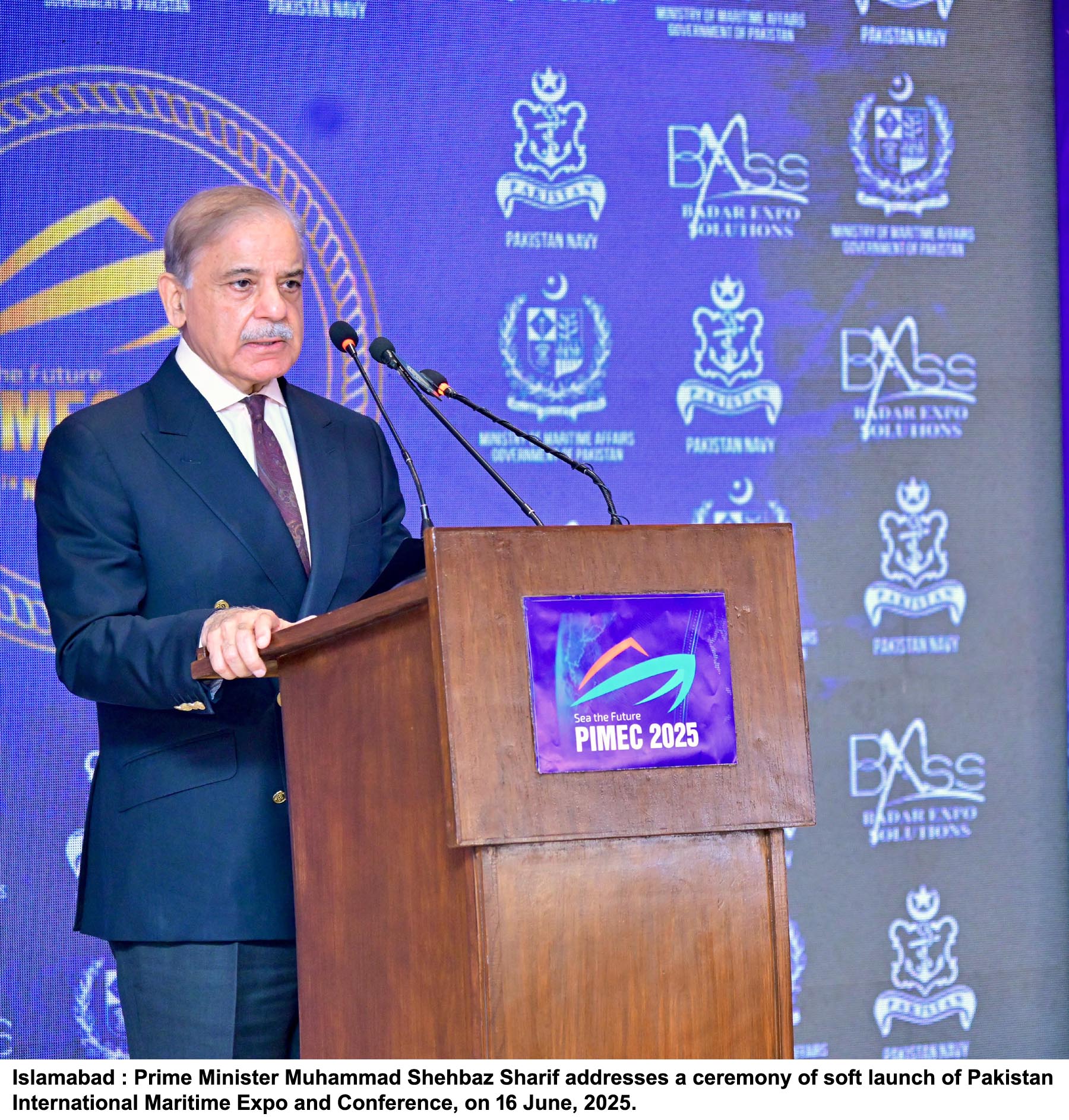 PM Shehbaz unveils Maritime Vision at PIMEC 2025; calls Blue Economy 'Game-Changer'