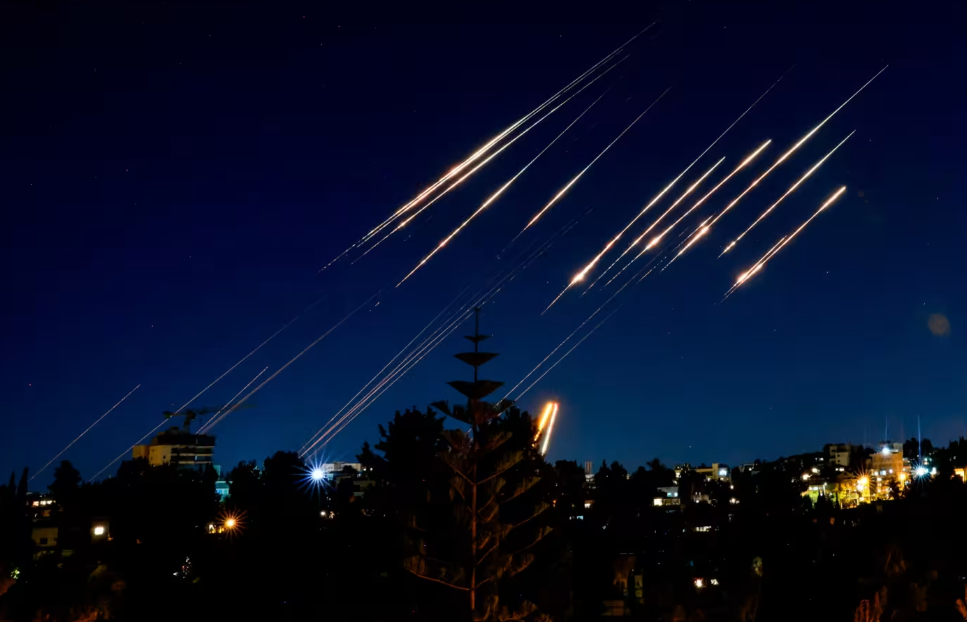 10th wave of Iranian missile strikes hits targets in Israel