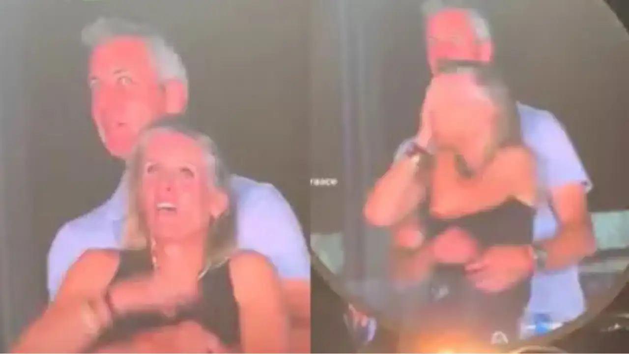 CEO Caught on Jumbotron at Coldplay Concert Sparks Affair Allegations | VIDE