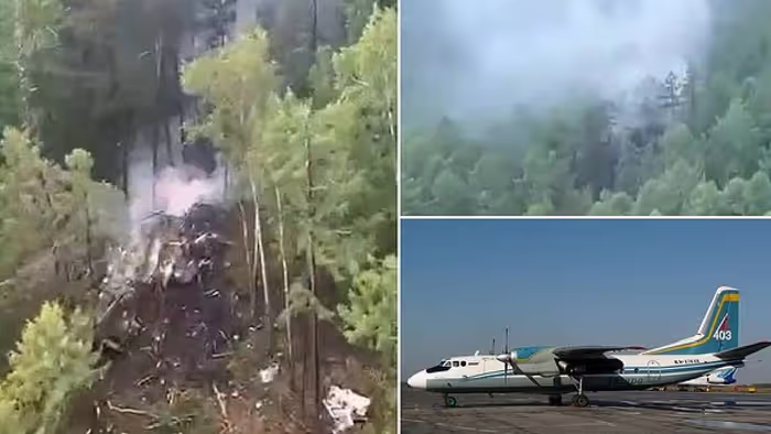 An-24 aircraft crashes in Russia’s Amur region, all 49 feared dead