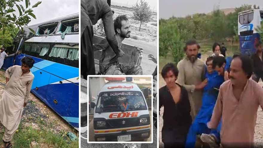 Three killed in gun attack on bus carrying qawwali group