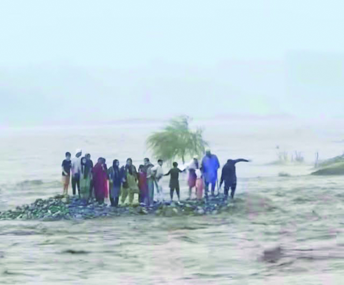 A shrinking rock: A silent state