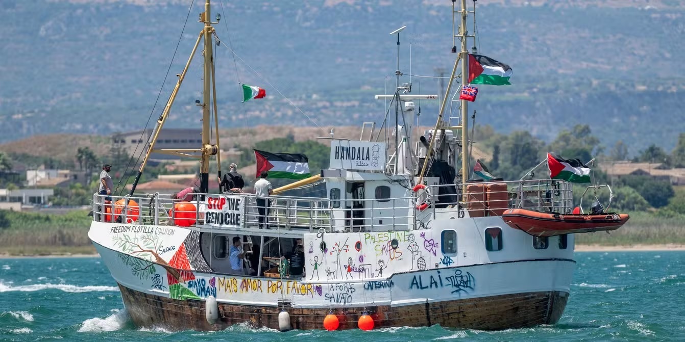 Israeli forces seize Freedom Flotilla's Handala ship, detain 21 crew