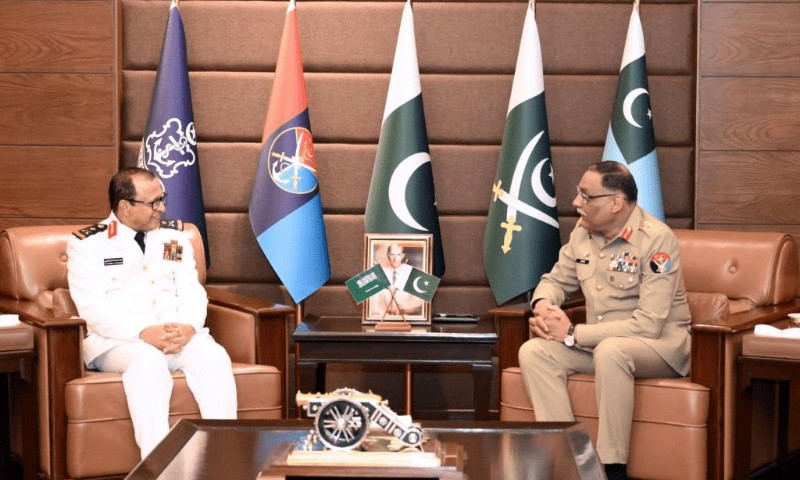 Pakistan, Saudi Arabia affirm mutual resolve to strengthen defence cooperation