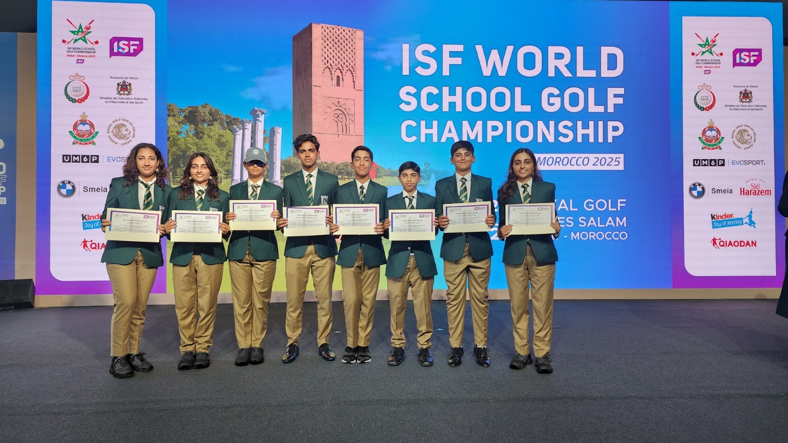 AJGL’s Historic Debut: Pakistan’s rising golf stars shine at ISF World School Golf C’ship