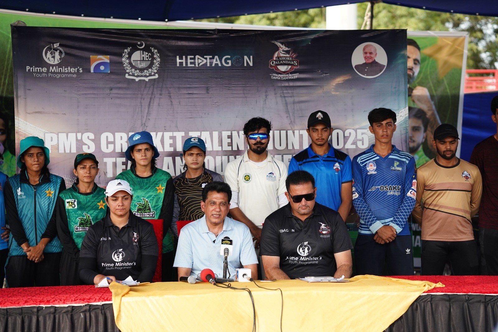 Lahore Qalandars, PM Youth Program unveil teams as Karachi trials conclude