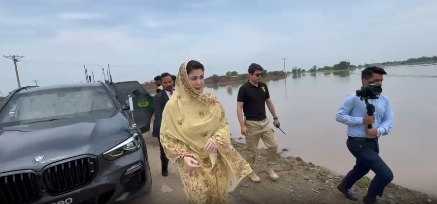 CM Maryam assesses post-flood situation in visit to Nankana