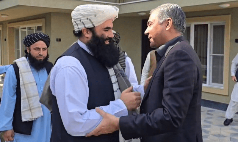 Naqvi discusses counterterrorism, effective border management with Afghan counterpart