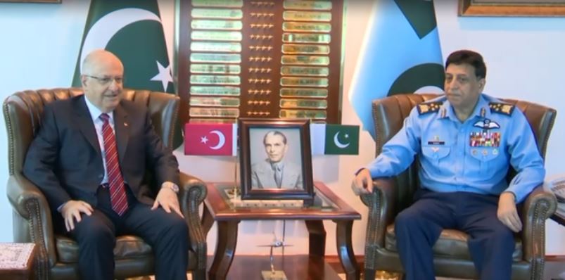 High-level Turkish defence delegation calls on Air Chief Marshal Zaheer Ahmed Baber Sidhu