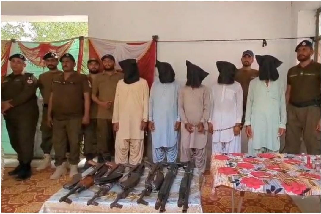 Five members of Katcha gang surrender with 100 stolen cattle heads