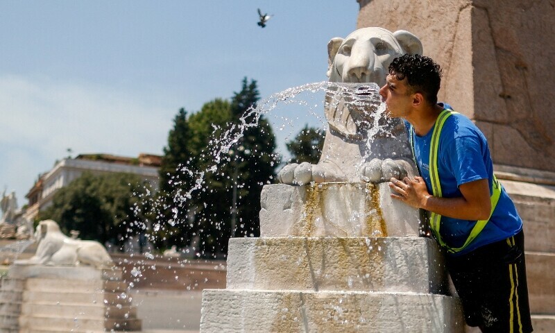 Heatwave across Europe leaves 8 dead as early summer temperatures hit records