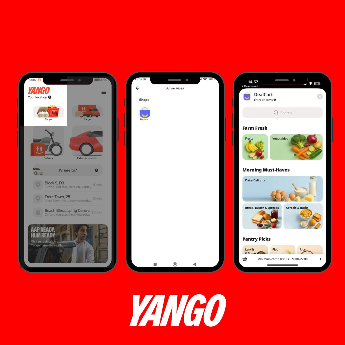 Yango Pakistan joins hands with DealCart to launch grocery delivery on its SuperApp