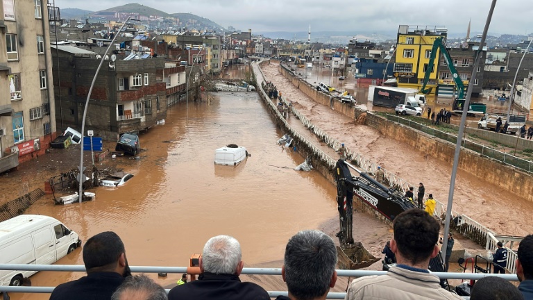 Torrential rain causes flash floods in Islamabad