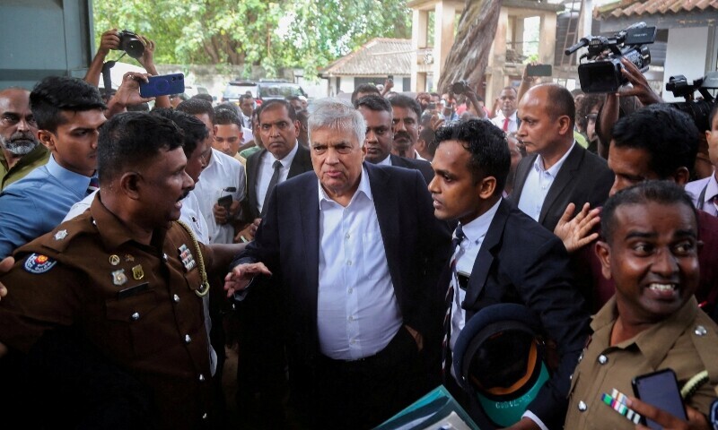 Sri Lanka’s former president Wickremesinghe arrested over alleged misuse of state funds