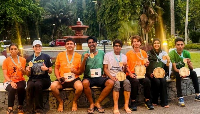 Pakistani runners make mark at Seychelles Nature Trail Challenge 2025