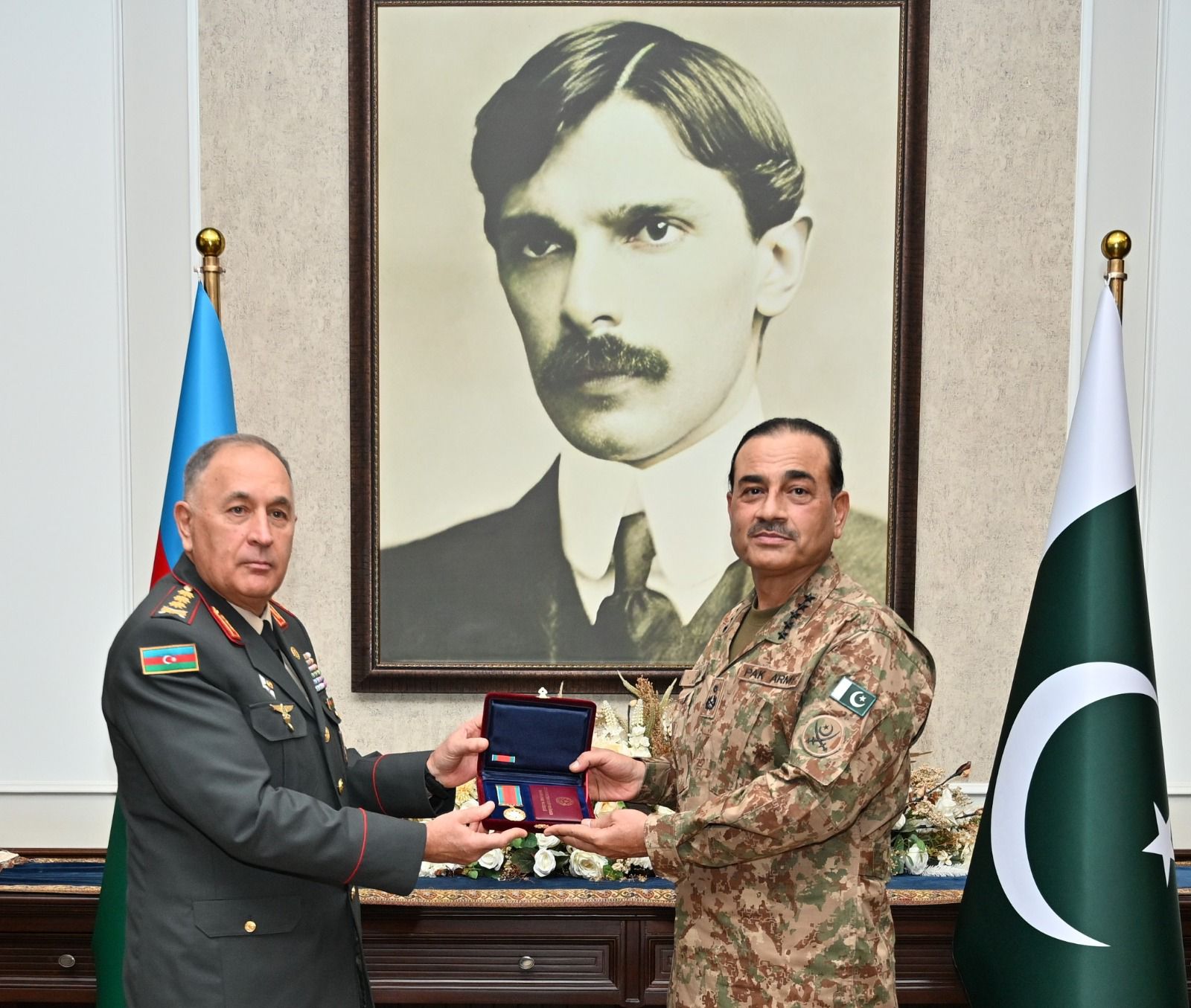COAS Asim Munir honoured with Azerbaijan’s prestigious war medal