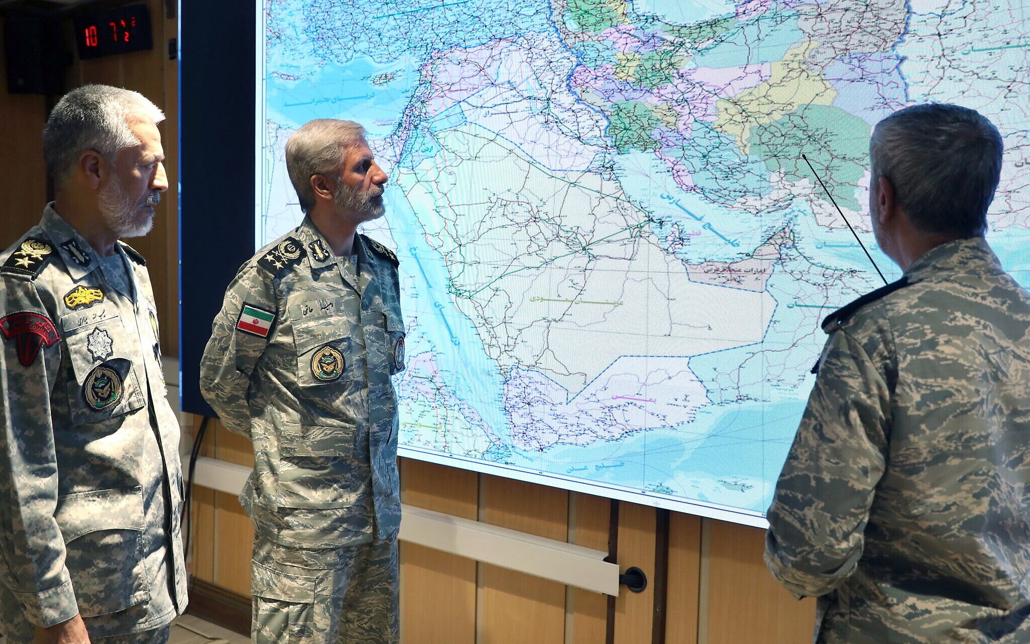 Iran’s military chief says Israeli threats persist
