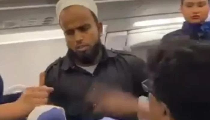 Muslim passenger slapped during panic attack on Indian airline