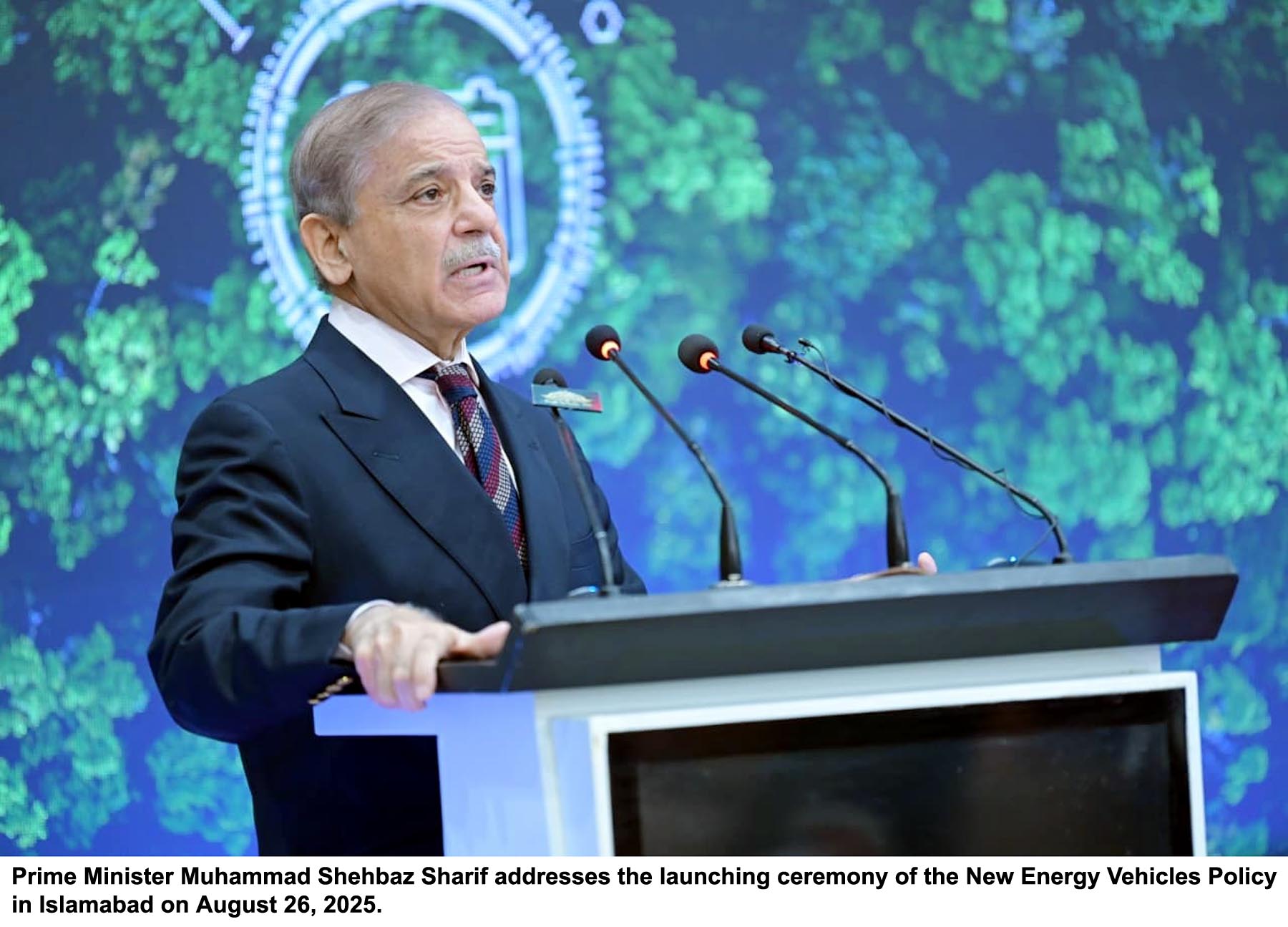 PM Shehbaz launches New Energy Vehicle Policy 2025-30