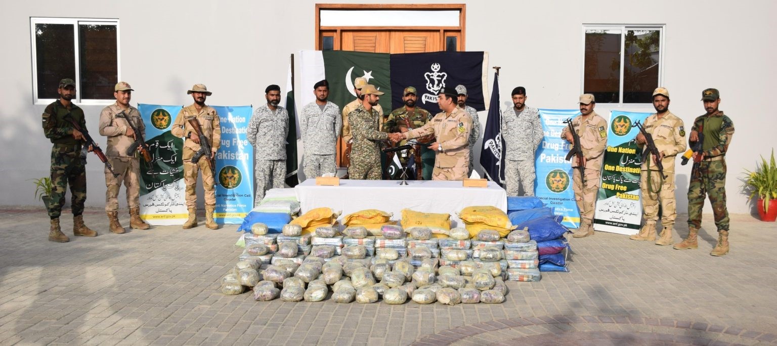 Pakistan Navy, ANF seize illicit drugs worth $38m near Pasni coast