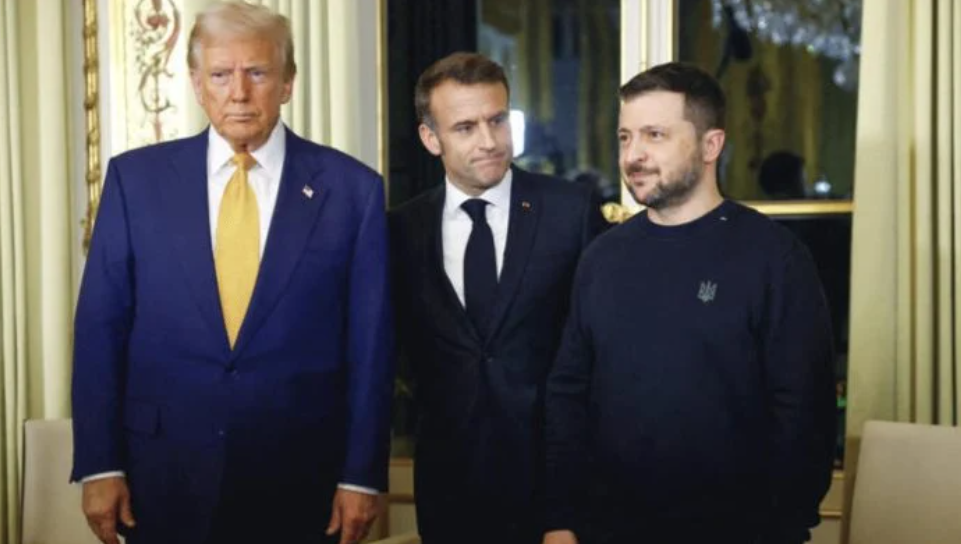 Trump, Zelensky and Europeans meet in bid to resolve split over Russia