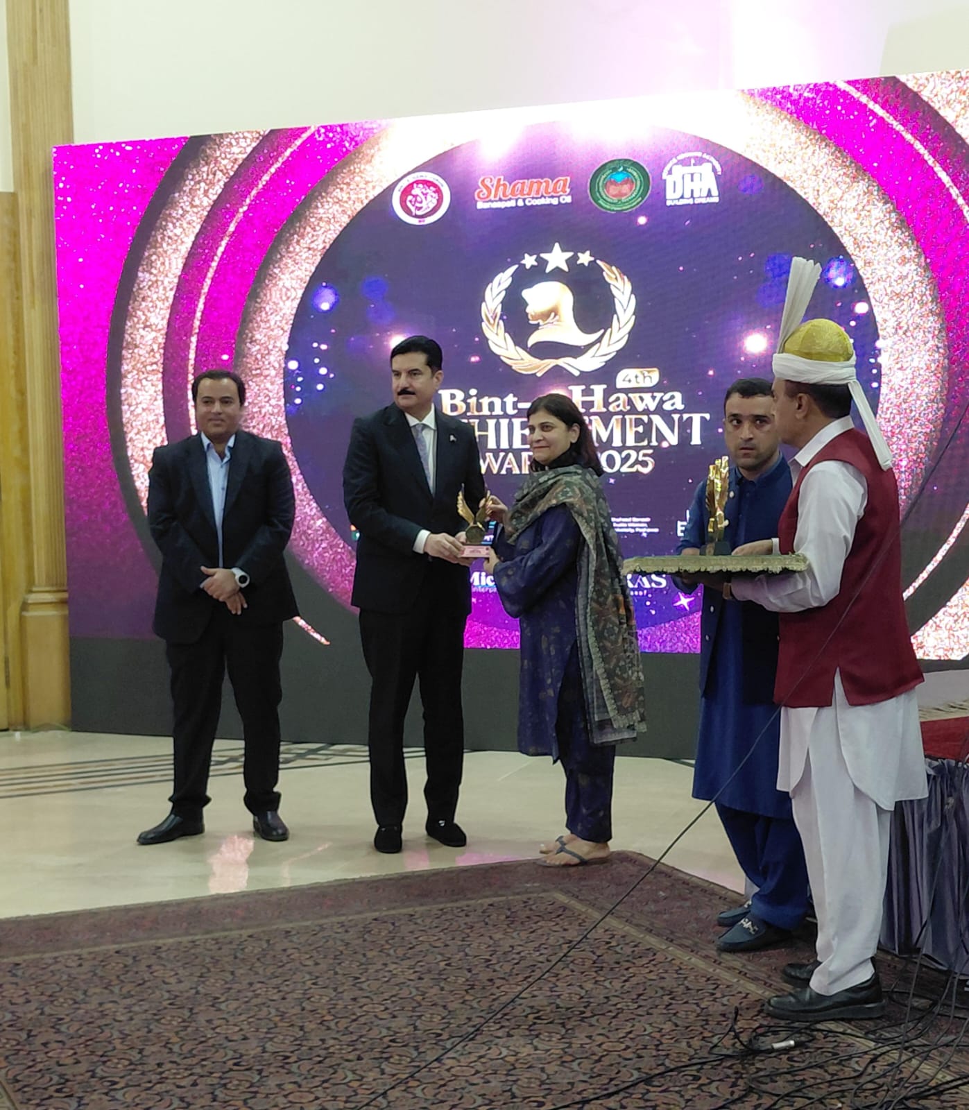 NAVTTC chairperson honoured with ‘Bint-e-Hawa’ Award for advancing women’s development
