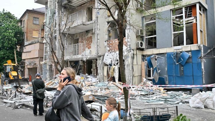 Russia batters Kyiv in overnight strikes, hits EU mission, British Council offices