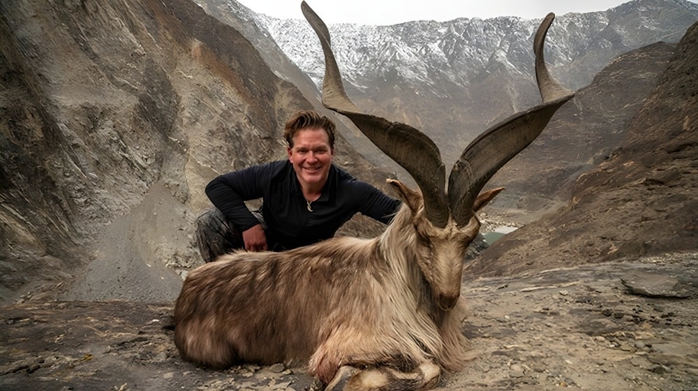 Markhor hunting permit auctioned for record Rs100m in GB