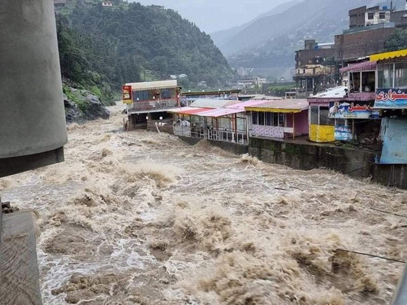 Flood onslaught in Gilgit Baltistan