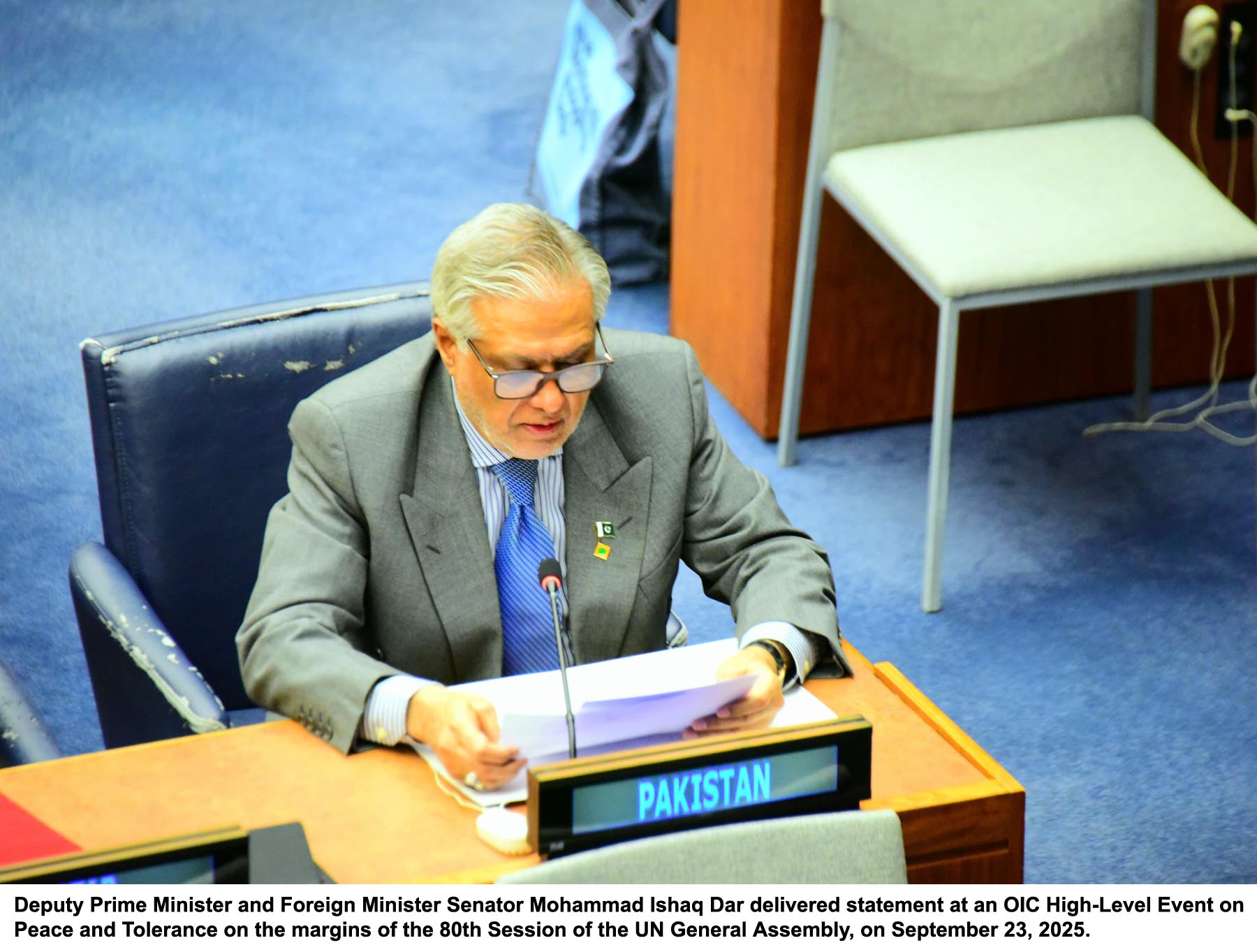 Dar urges UNSC to act on Gaza crisis, welcomes recognition of Palestinian state