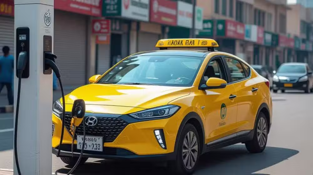 Sindh govt to launch Pakistan's first EV taxi service