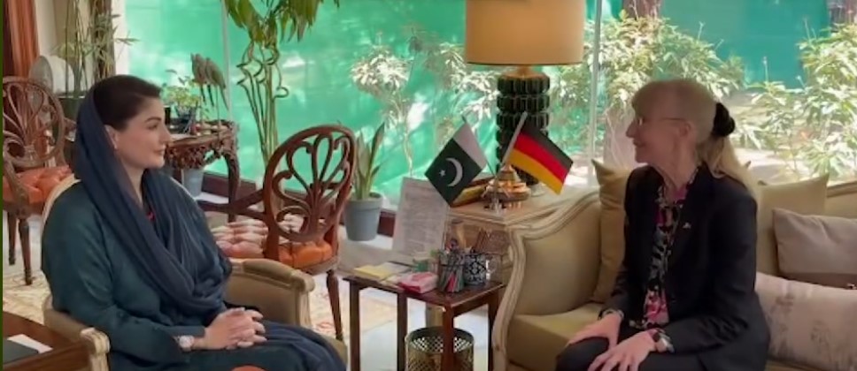 CM Maryam, German envoy discuss strengthening partnership in education, climate, and trade