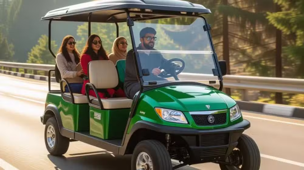 Murree introduces eco-friendly electric cart service for tourists