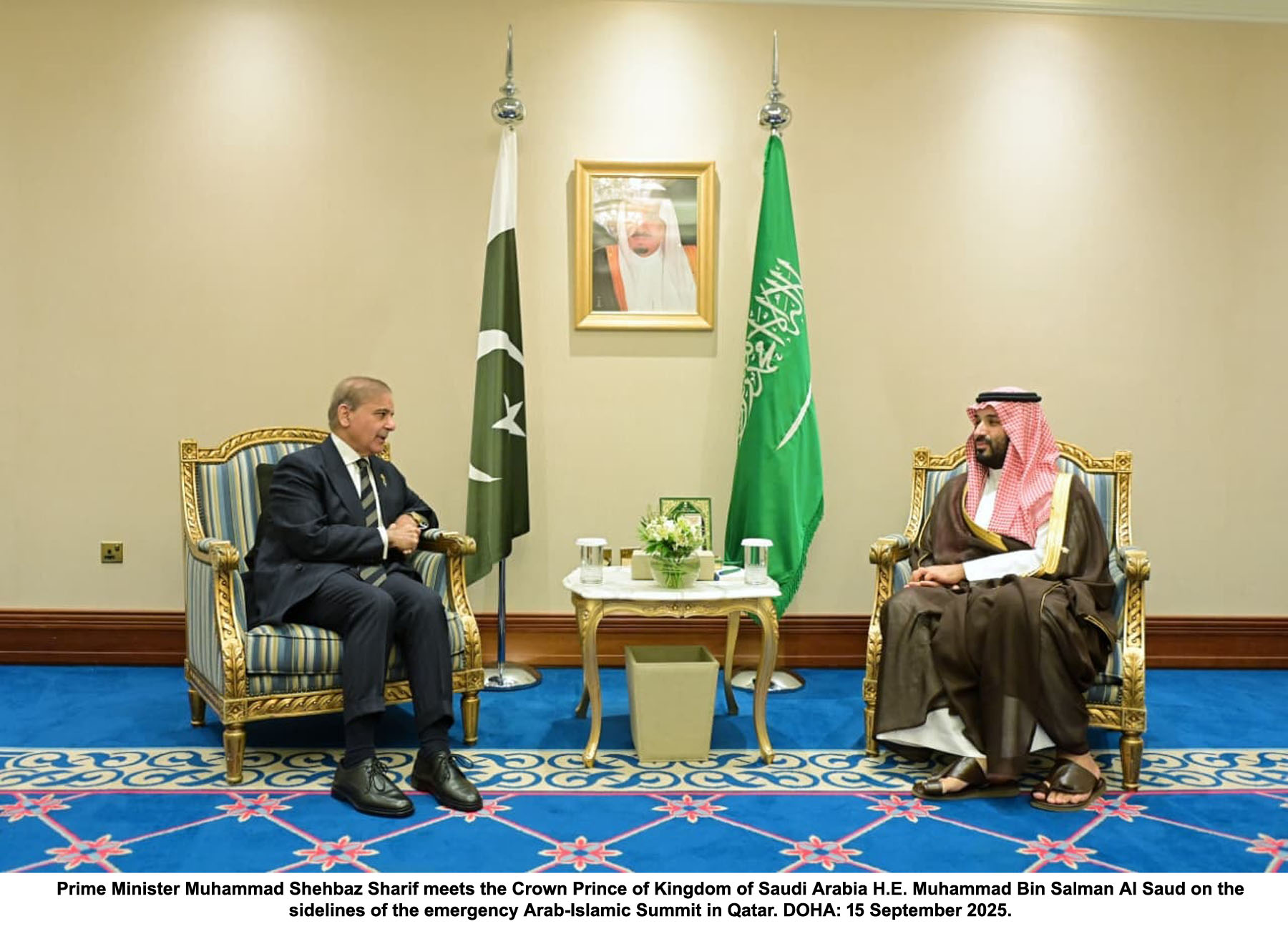 PM Shehbaz calls for formation of task force to counter Israeli expansionism
