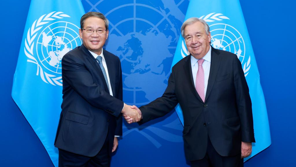 China pledges joint efforts with UN to implement GGI, says Premier Li