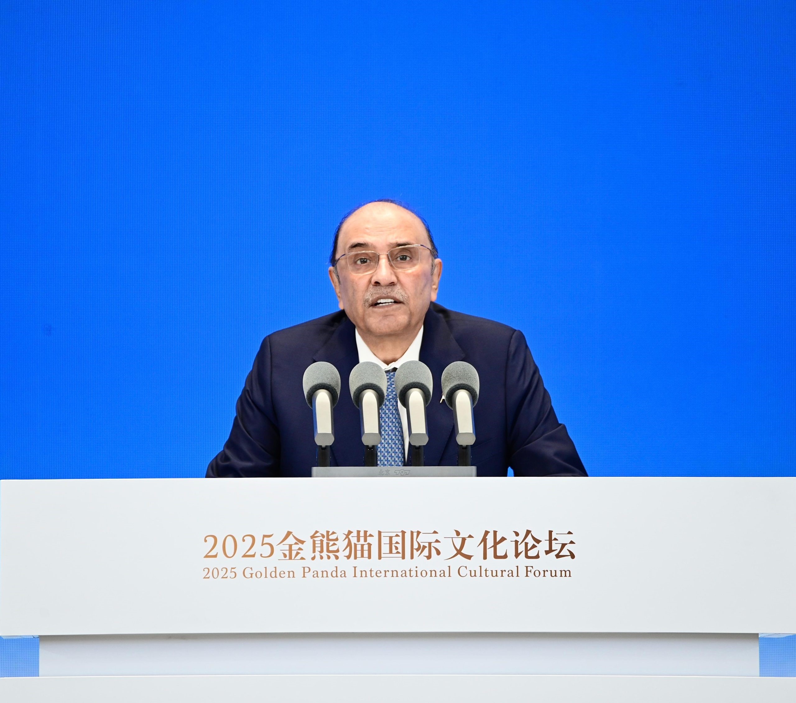President Zardari reaffirms Pak-China ‘Iron-Clad’ friendship at Chengdu Forum