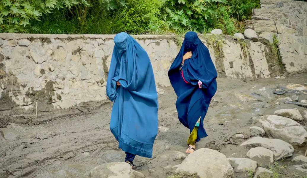 WHO urges Taliban to ease curbs on women aid workers after quake