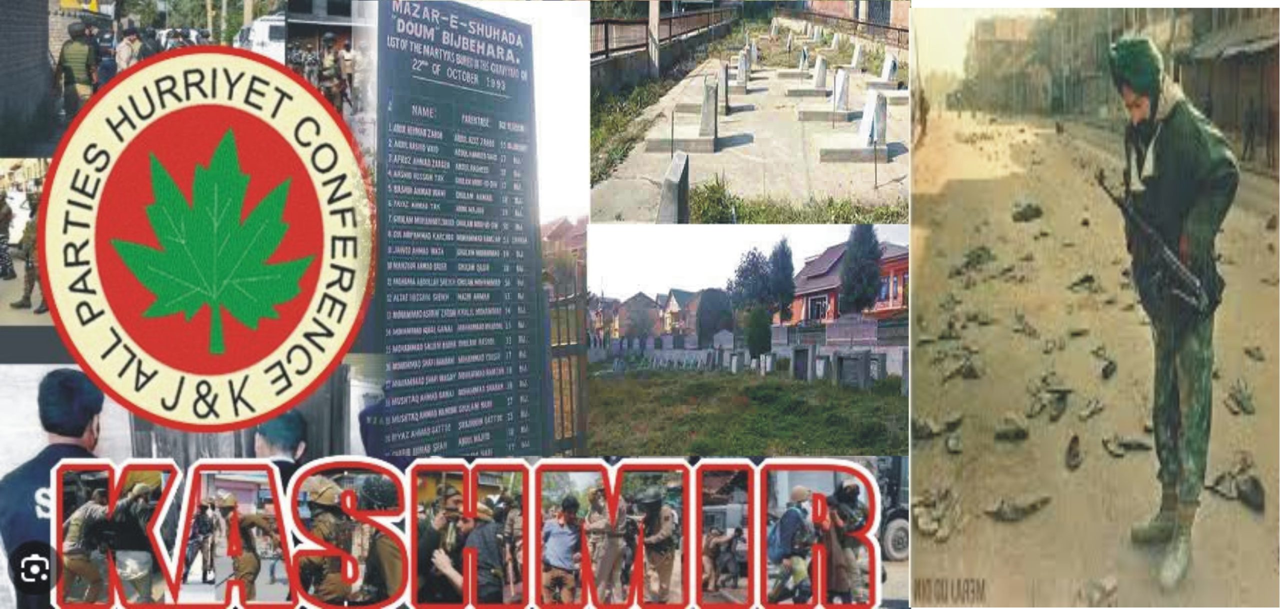 APHC pays tribute to Bijbehara martyrs, calls for UN probe into Kashmir killings
