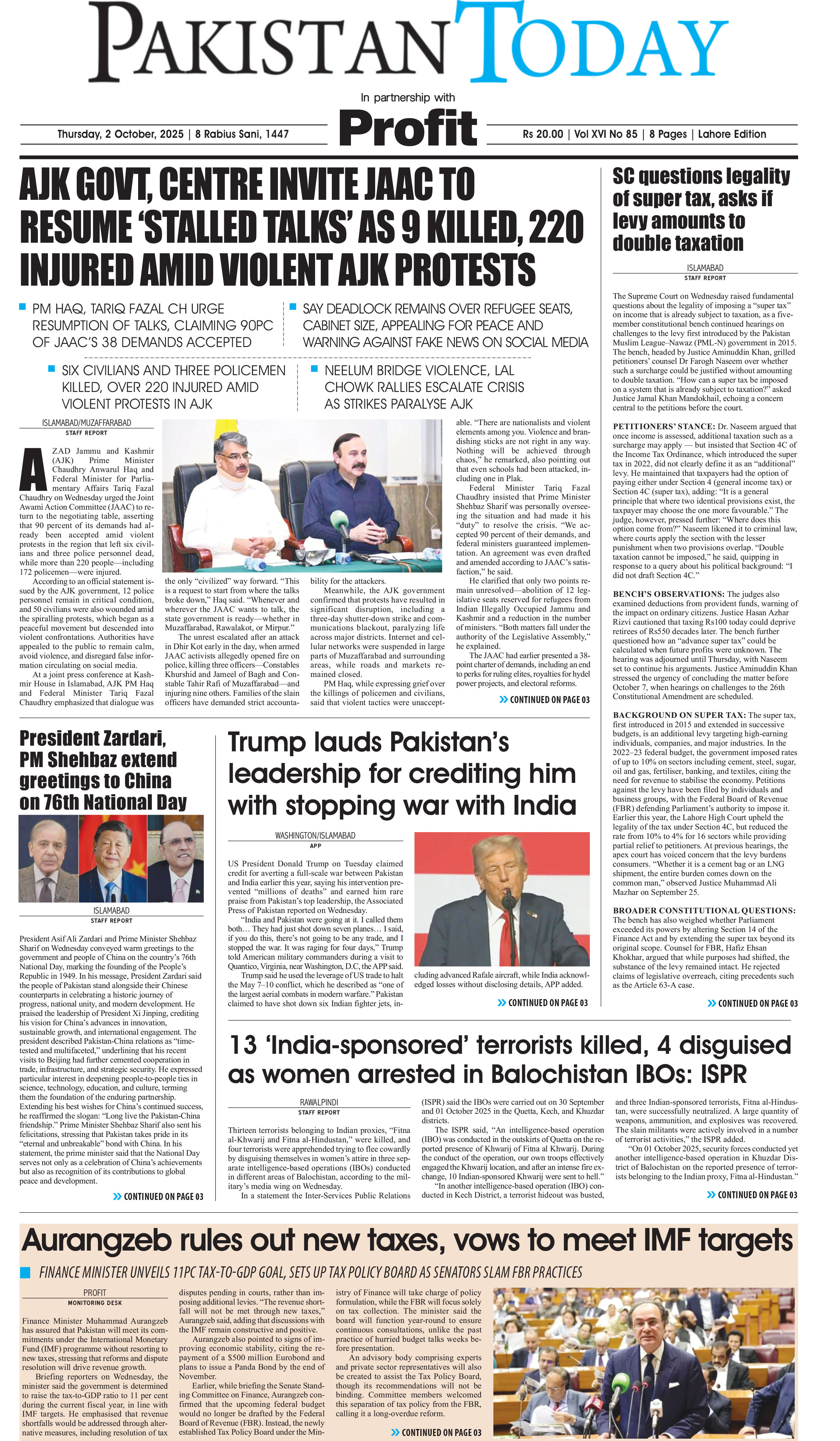 E-Paper 25-10-02 LHR