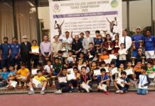 Two titles for Abubakar Talha in Aitchison College Junior National Tennis Championship