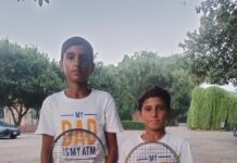 Abubakr, Amir, Hussnain, Ahtesham reach semifinals of Aitchison College Junior National Tennis C’ship