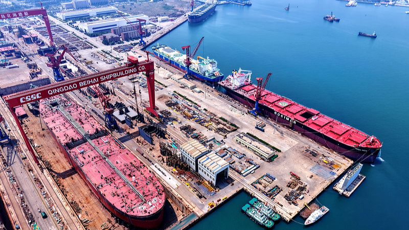 China firmly opposes U.S. restrictive measures targeting maritime, logistics, shipbuilding sectors