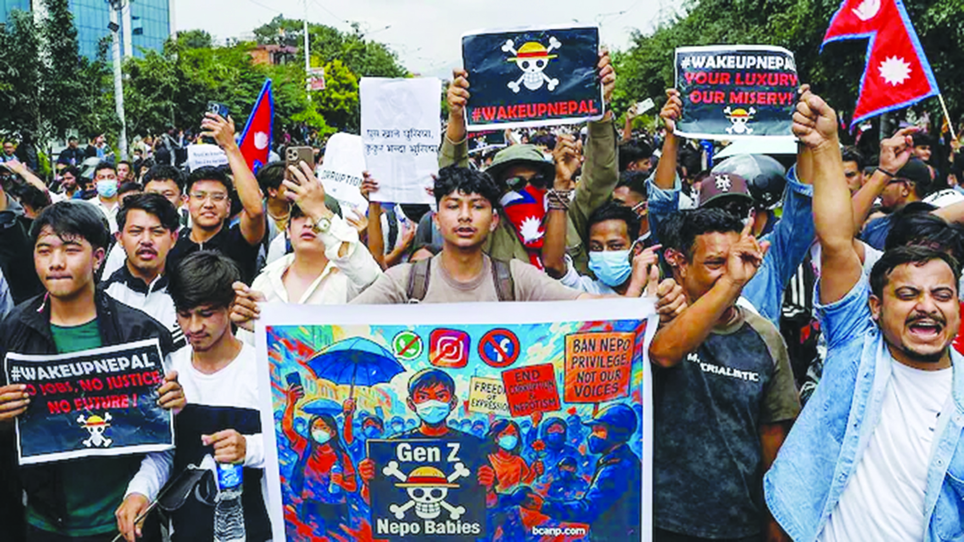 The law wasn’t listening, so Nepal got loud