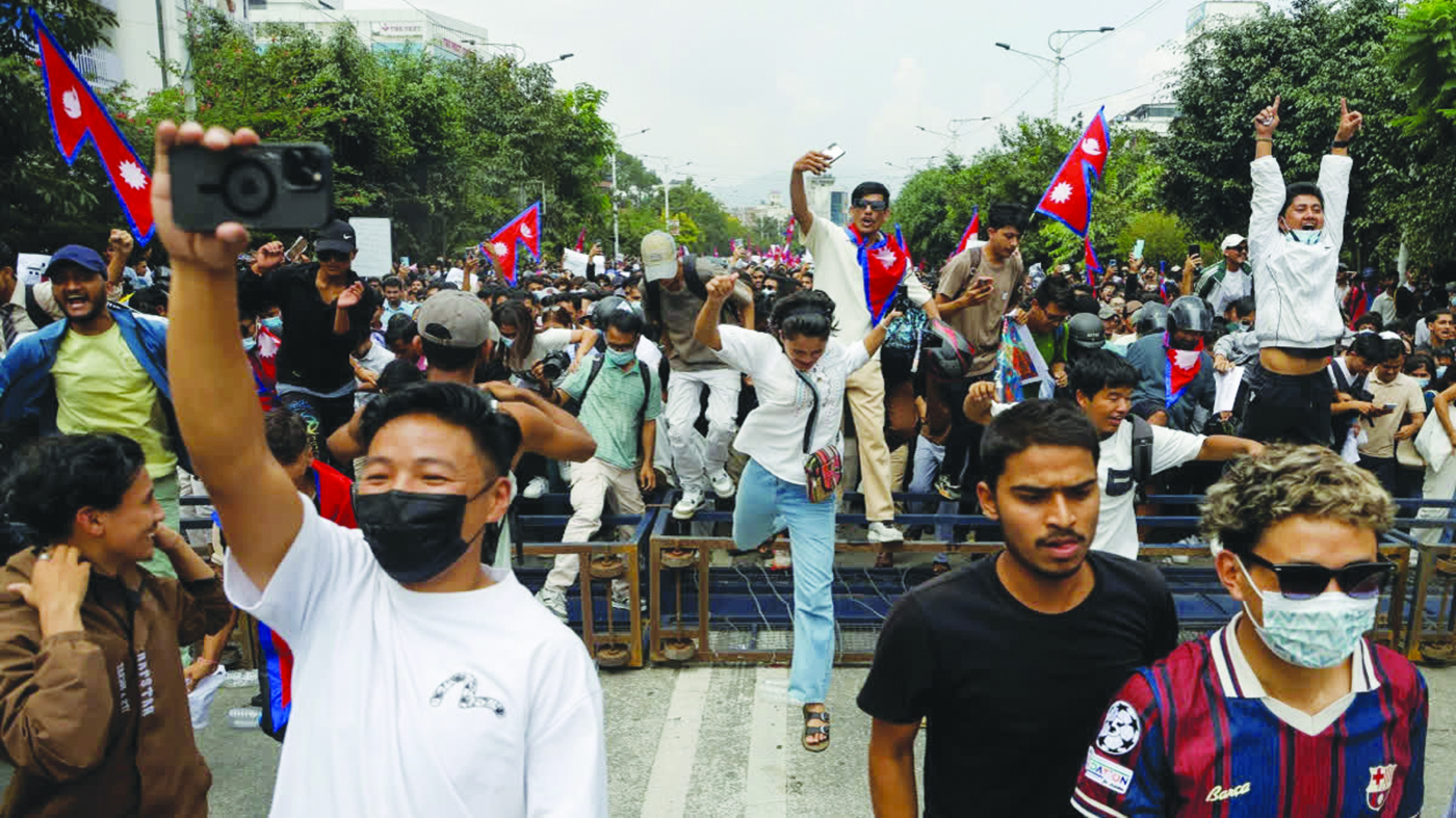 A youth-quake shakes the Himalayas