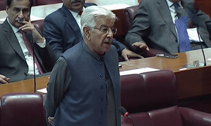 Kh Asif calls for national unity to defeat terrorism and back Pakistan Army