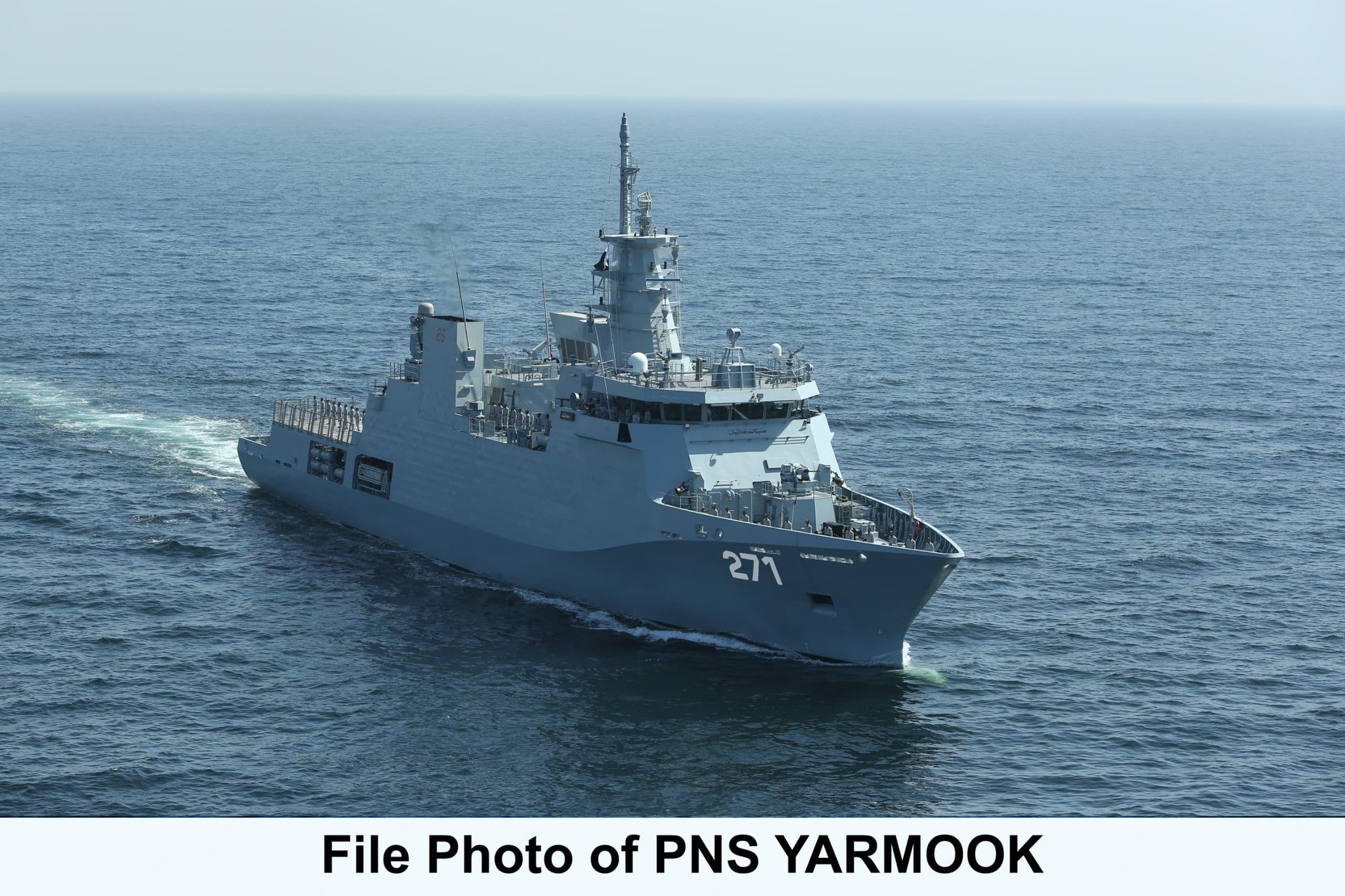 PNS Yarmook nets $972m drug haul in Arabian Sea