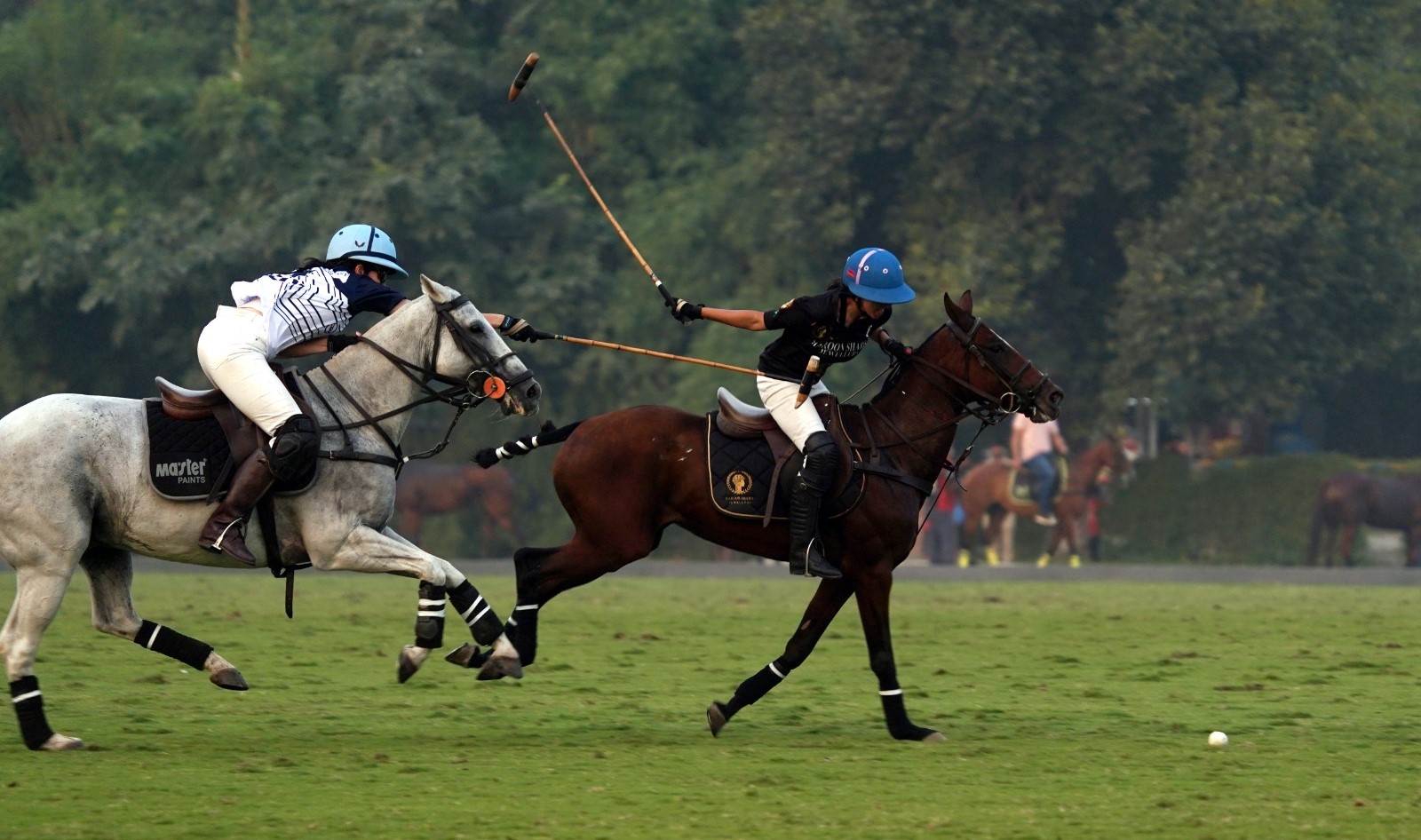 Rijas/Din and Haroon Sharif Jewellers reach Polo in Pink Cup final