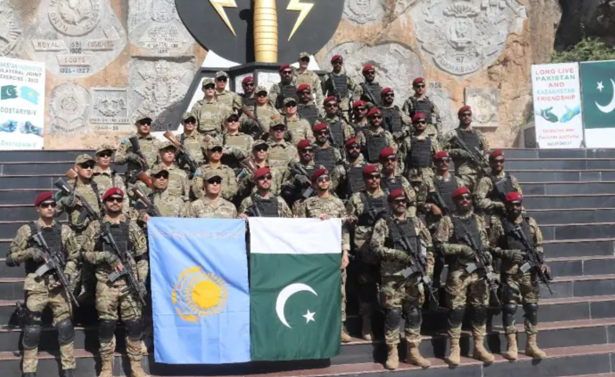 Pak-Kazakh forces launch anti-terror exercise to boost defence ties
