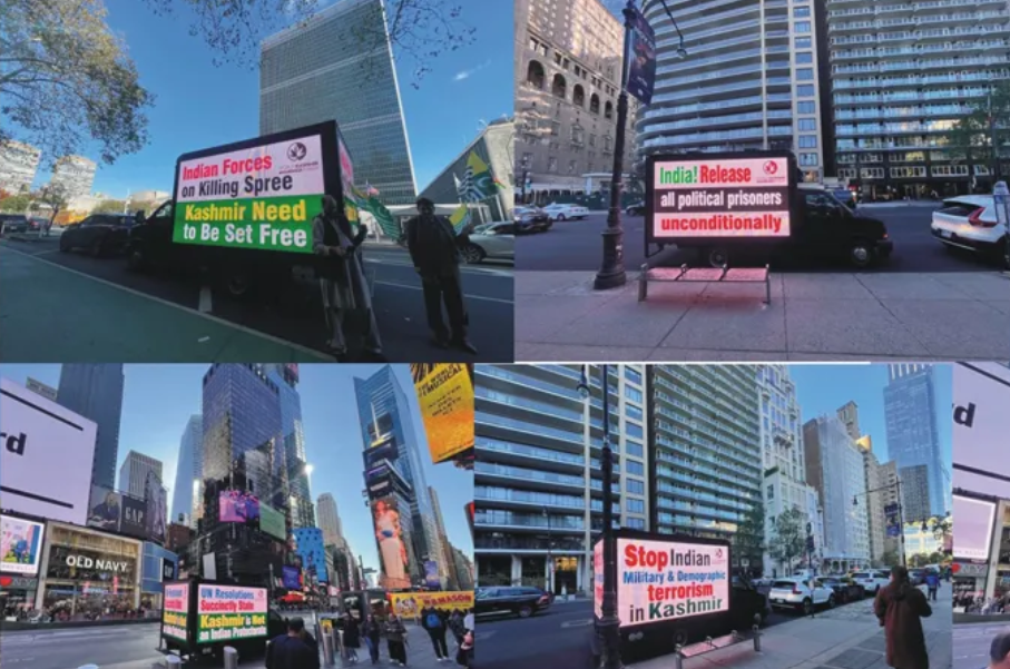 UN urged to act as Kashmir campaign rolls through New York